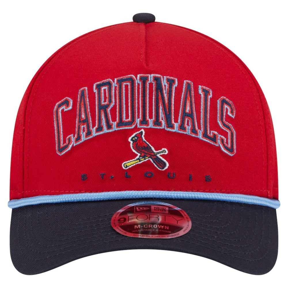 St. Louis Cardinals New Era Arch 9FORTY A-Frame M-Crown Adjustable Hat Near Me