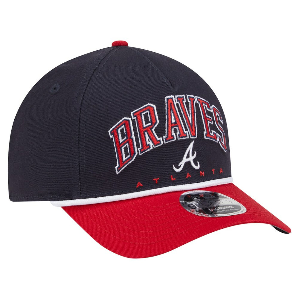 Atlanta Braves New Era Arch 9FORTY A-Frame M-Crown Adjustable Hat for sale