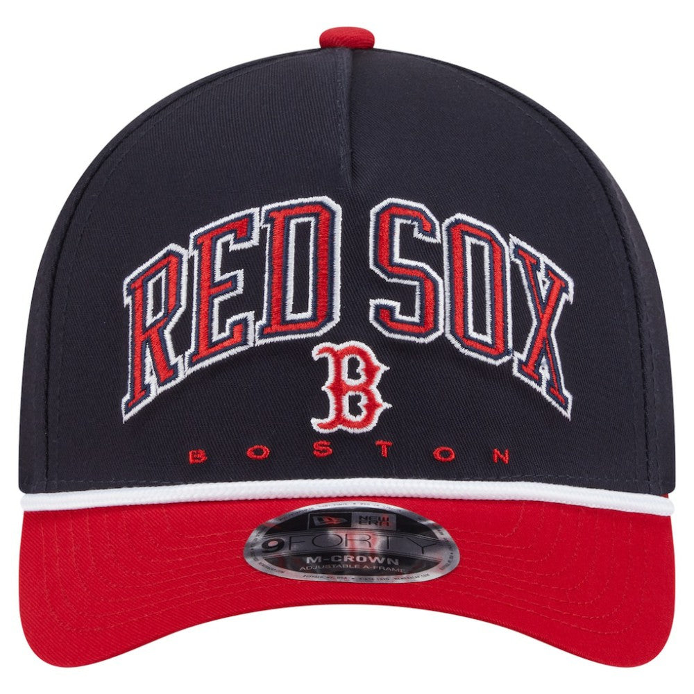 Boston Red Sox New Era Arch 9FORTY A-Frame M-Crown Adjustable Hat Near Me