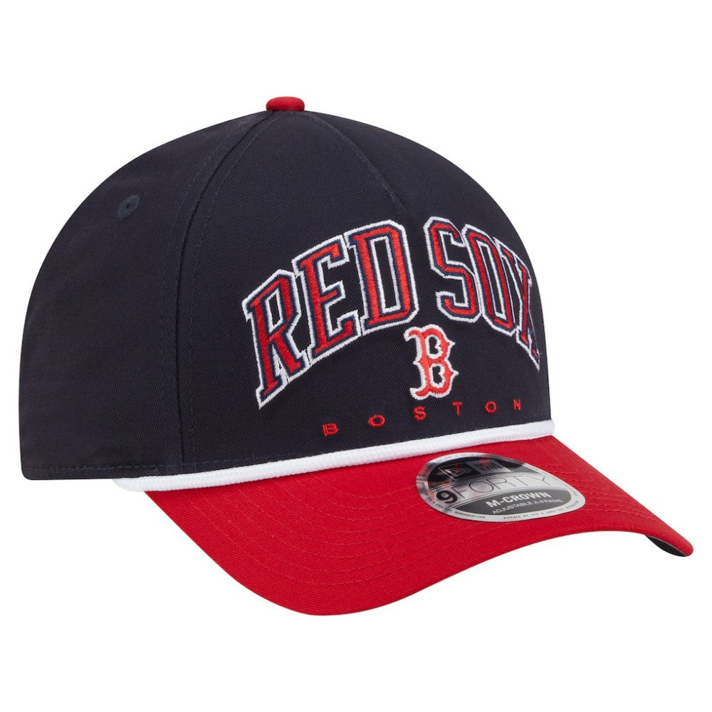 Boston Red Sox New Era Arch 9FORTY A-Frame M-Crown Adjustable Hat Near Me