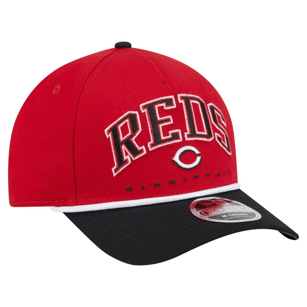 Cincinnati Reds New Era Arch 9FORTY A-Frame M-Crown Adjustable Hat Sale