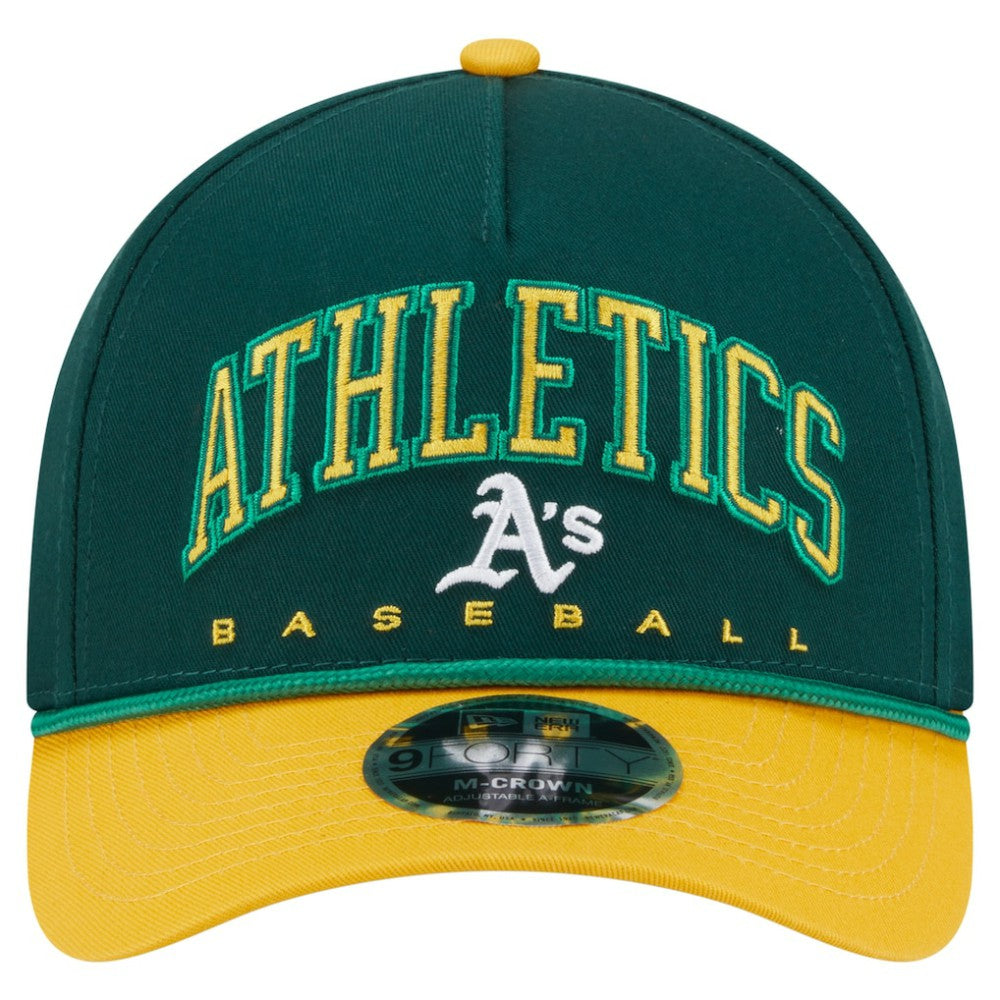 Athletics New Era Arch 9FORTY A-Frame M-Crown Adjustable Hat Outlet