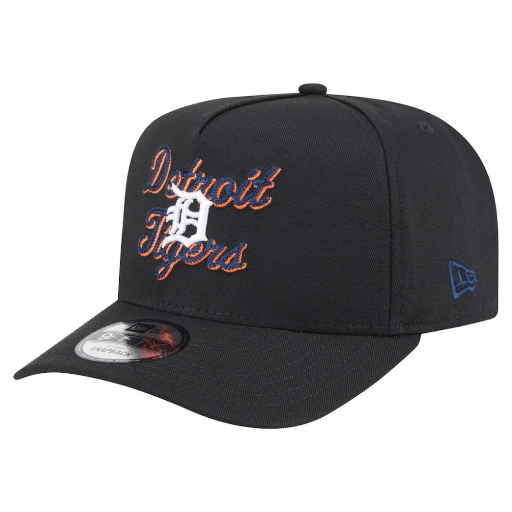 Detroit Tigers New Era Chainstitch 9FIFTY A-Frame Snapback Hat Discount