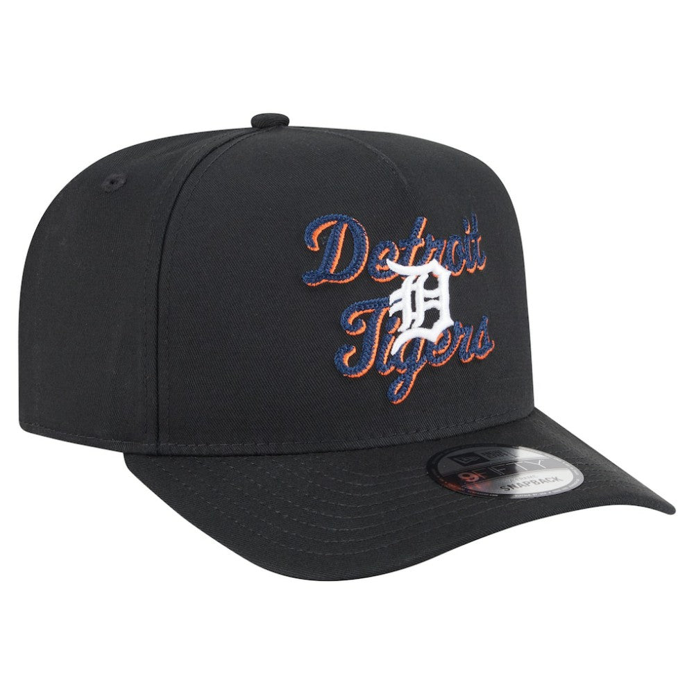 Detroit Tigers New Era Chainstitch 9FIFTY A-Frame Snapback Hat Discount