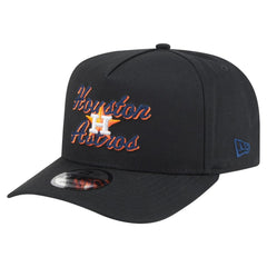 Houston Astros New Era Chainstitch 9FIFTY A-Frame Snapback Hat Sale