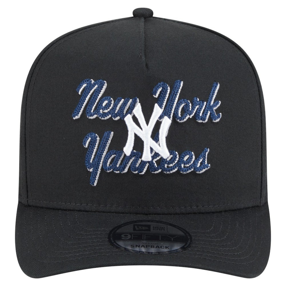 New York Yankees New Era Chainstitch 9FIFTY A-Frame Snapback Hat Online