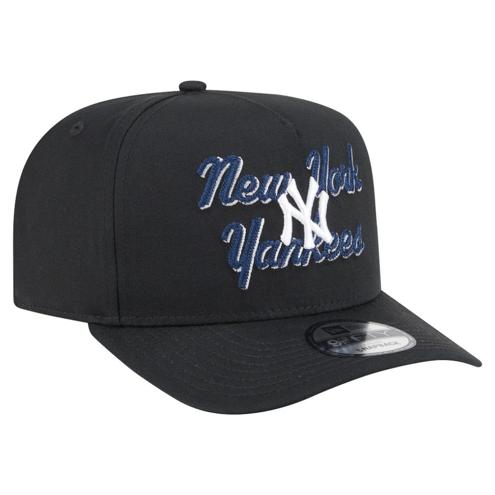 New York Yankees New Era Chainstitch 9FIFTY A-Frame Snapback Hat Online