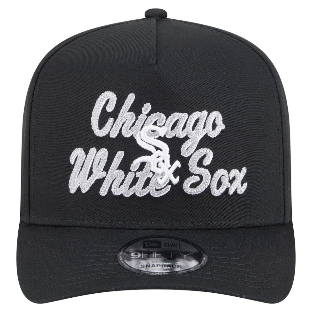 Chicago White Sox New Era Chainstitch 9FIFTY A-Frame Snapback Hat Online