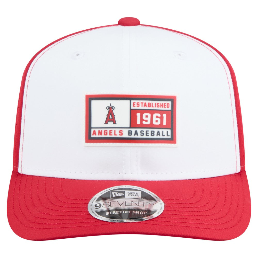 Los Angeles Angels New Era Established Patch 9SEVENTY Adjustable Hat for sale