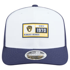 Milwaukee Brewers New Era Established Patch 9SEVENTY Adjustable Hat Online