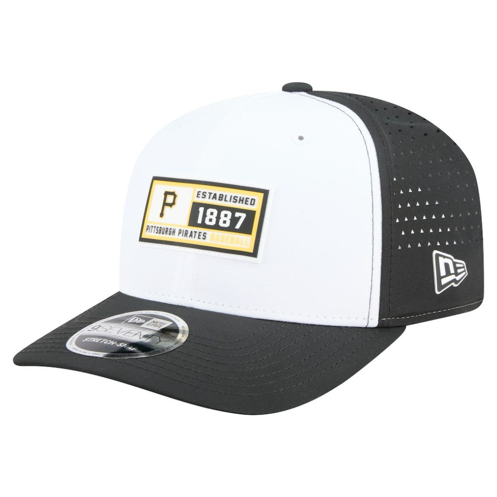 Pittsburgh Pirates New Era Established Patch 9SEVENTY Adjustable Hat Discount