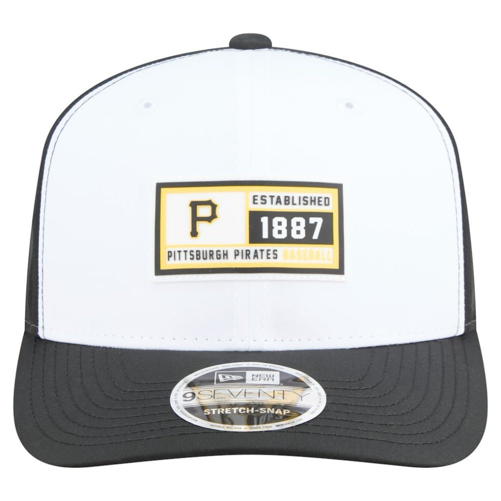 Pittsburgh Pirates New Era Established Patch 9SEVENTY Adjustable Hat Discount