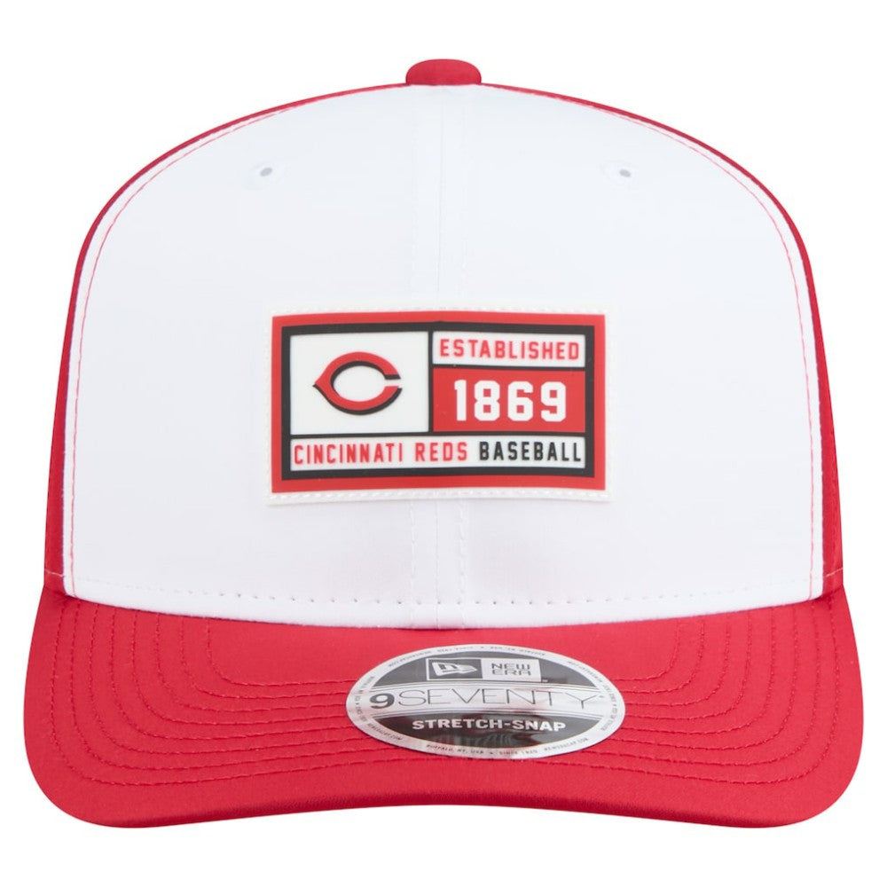 Cincinnati Reds New Era Established Patch 9SEVENTY Adjustable Hat Online