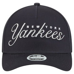 New York Yankees New Era Women's Metallic A-Frame 9FORTY Adjustable Hat Online