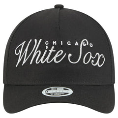 Chicago White Sox New Era Women's Metallic A-Frame 9FORTY Adjustable Hat Sale