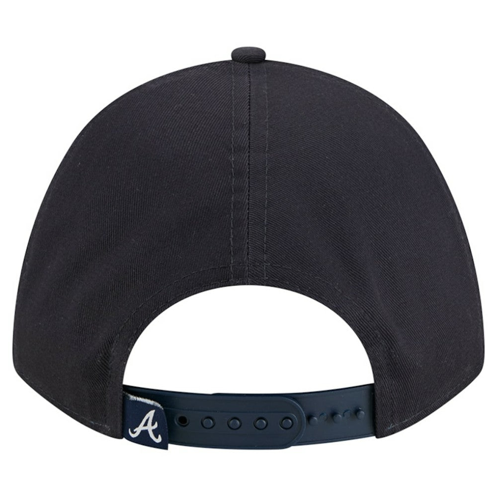 Atlanta Braves New Era Women's Metallic A-Frame 9FORTY Adjustable Hat Online