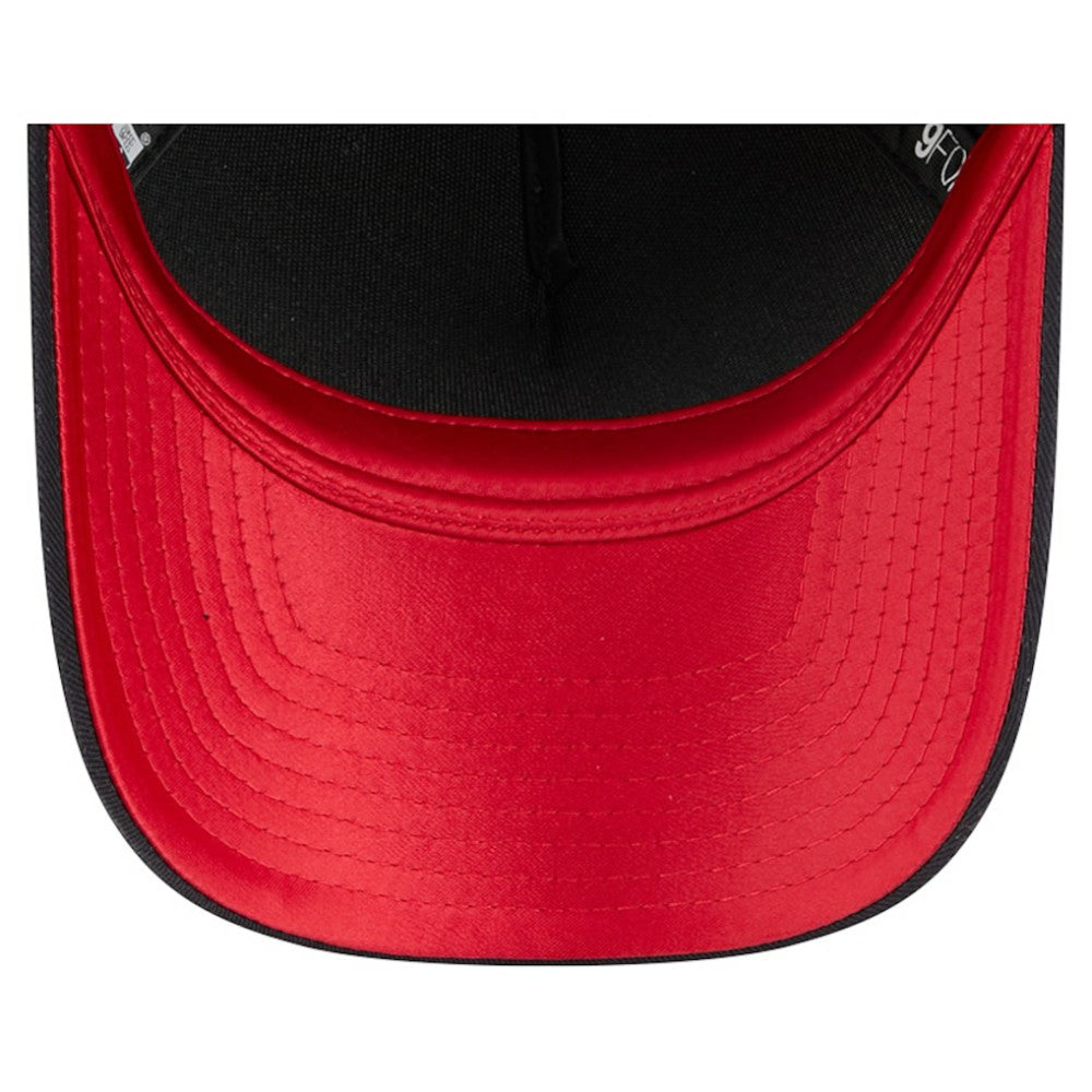 Atlanta Braves New Era Women's Metallic A-Frame 9FORTY Adjustable Hat Online