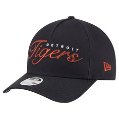 Detroit Tigers New Era Women's Metallic A-Frame 9FORTY Adjustable Hat for sale