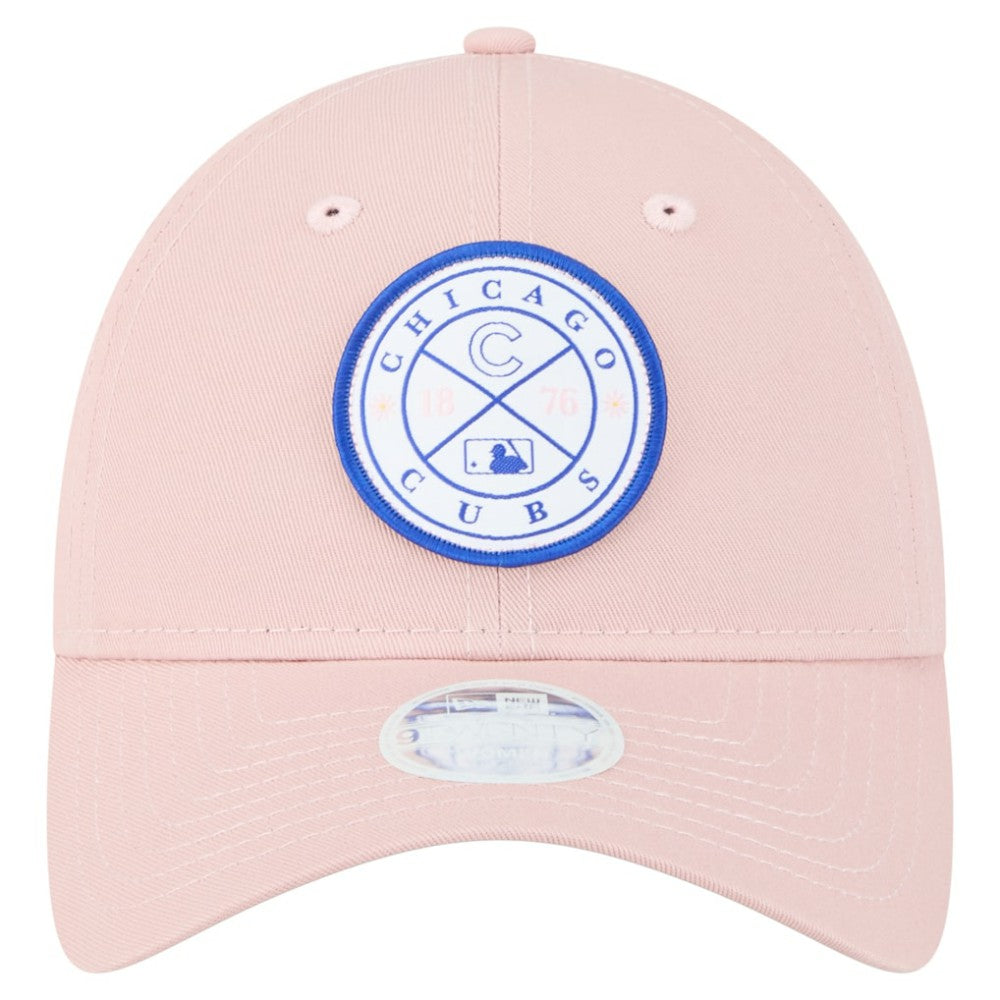 Chicago Cubs New Era Women's Bloom 9TWENTY Adjustable Hat Outlet