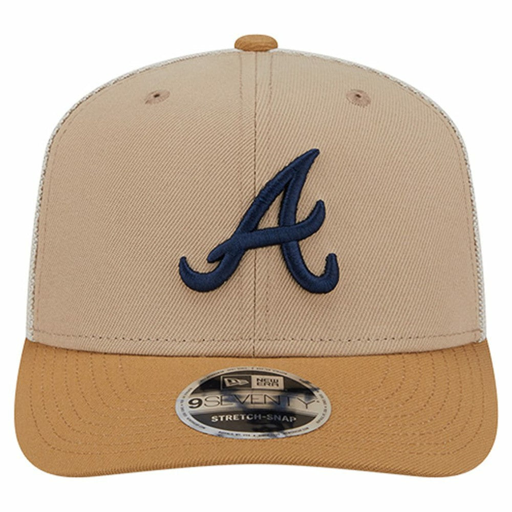 Atlanta Braves New Era 9SEVENTY Trucker Adjustable Hat for sale