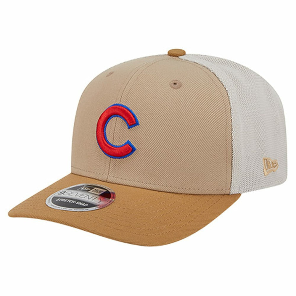 Chicago Cubs New Era 9SEVENTY Trucker Adjustable Hat Outlet