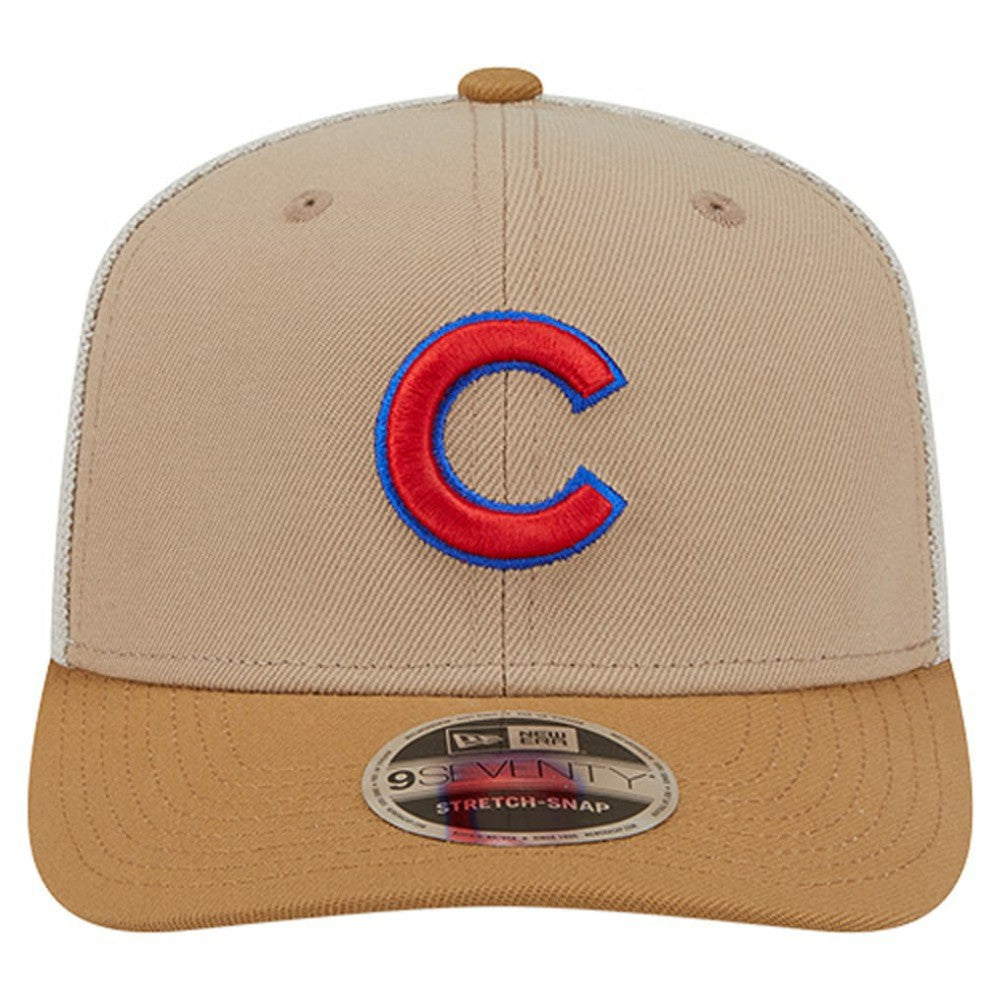 Chicago Cubs New Era 9SEVENTY Trucker Adjustable Hat Outlet