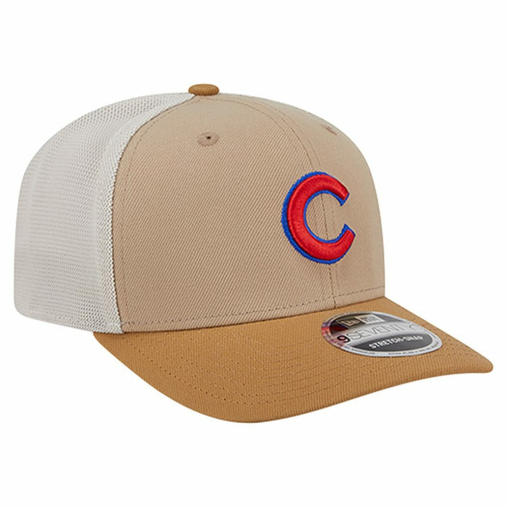 Chicago Cubs New Era 9SEVENTY Trucker Adjustable Hat Outlet