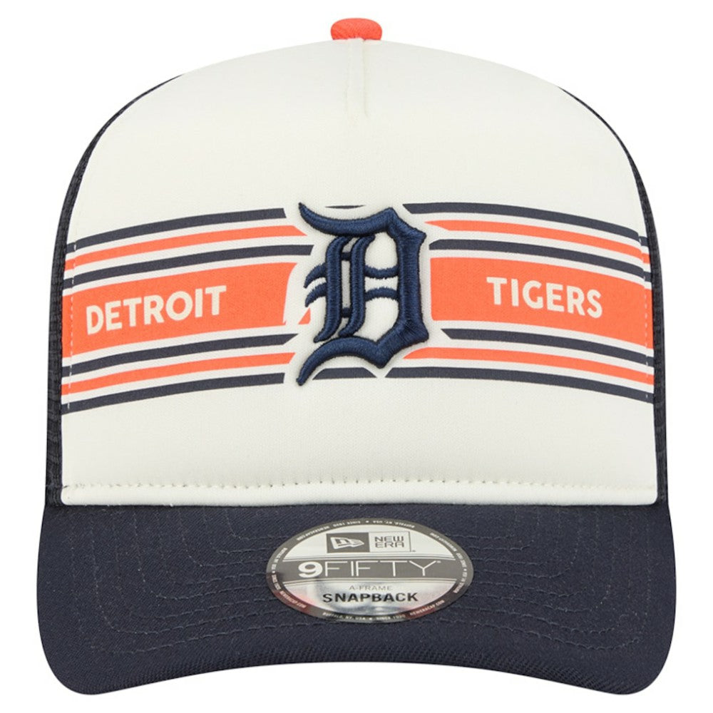 Detroit Tigers New Era Banner A-Frame 9FIFTY Trucker Snapback Hat Near Me
