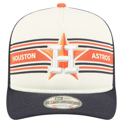 Houston Astros New Era Banner A-Frame 9FIFTY Trucker Snapback Hat Sale