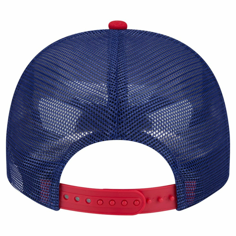 Texas Rangers New Era Banner A-Frame 9FIFTY Trucker Snapback Hat Online