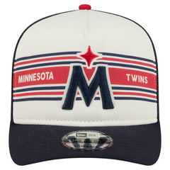 Minnesota Twins New Era Banner A-Frame 9FIFTY Trucker Snapback Hat Discount