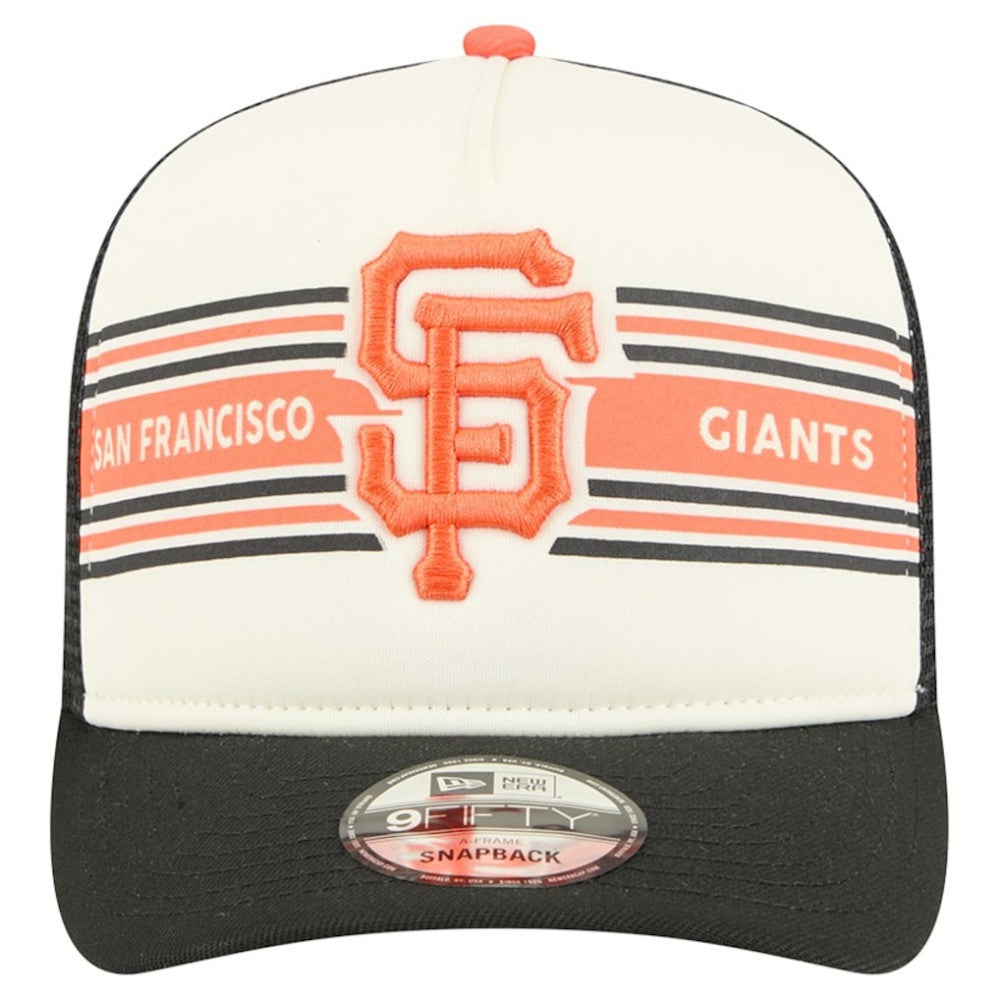 San Francisco Giants New Era Banner A-Frame 9FIFTY Trucker Snapback Hat Online