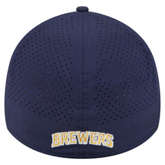 Milwaukee Brewers New Era 39THIRTY A-Frame Perforated Flex Hat for sale