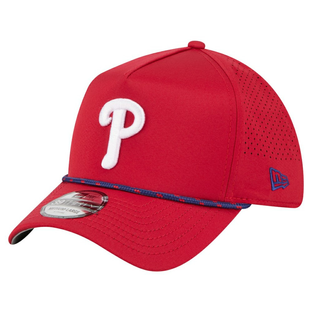 Philadelphia Phillies New Era 39THIRTY A-Frame Perforated Flex Hat for sale