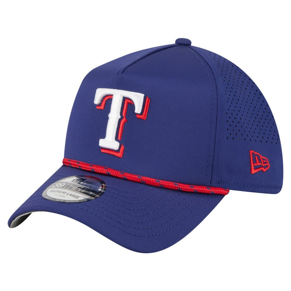 Texas Rangers New Era 39THIRTY A-Frame Perforated Flex Hat Online