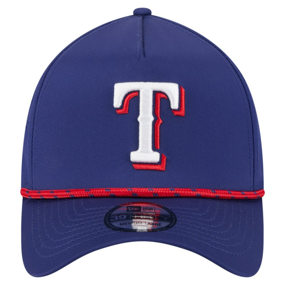 Texas Rangers New Era 39THIRTY A-Frame Perforated Flex Hat Online