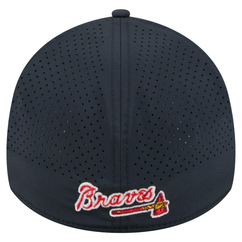 Atlanta Braves New Era 39THIRTY A-Frame Perforated Flex Hat Online
