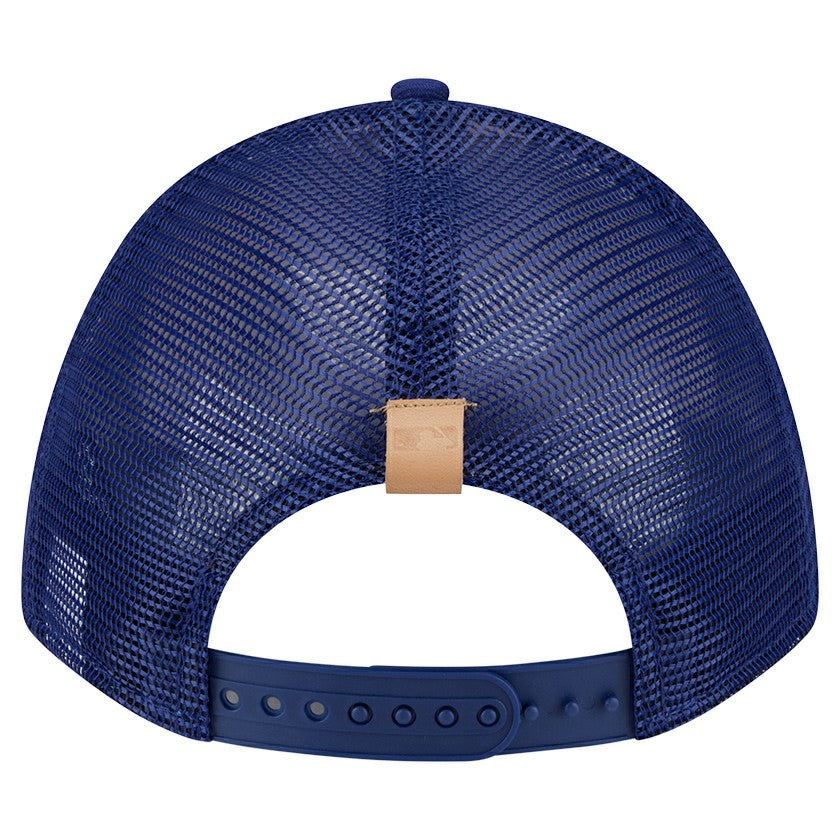 Los Angeles Dodgers New Era Text A-Frame Trucker 9FORTY Hat Discount