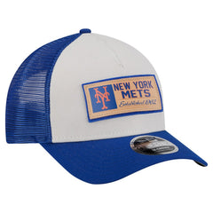 New York Mets New Era Text A-Frame Trucker 9FORTY Hat for sale