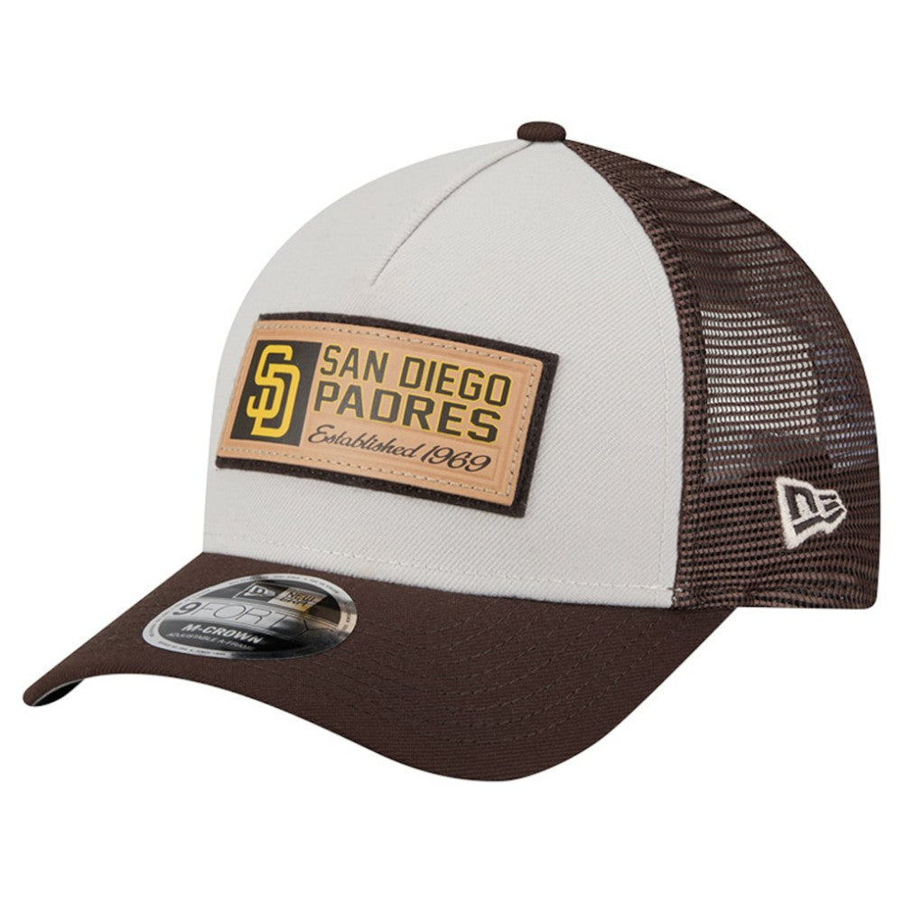 San Diego Padres New Era Text A-Frame Trucker 9FORTY Hat Sale
