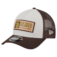 San Diego Padres New Era Text A-Frame Trucker 9FORTY Hat Sale