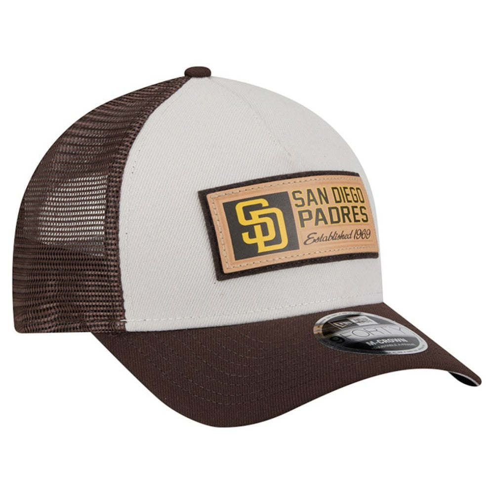 San Diego Padres New Era Text A-Frame Trucker 9FORTY Hat Sale