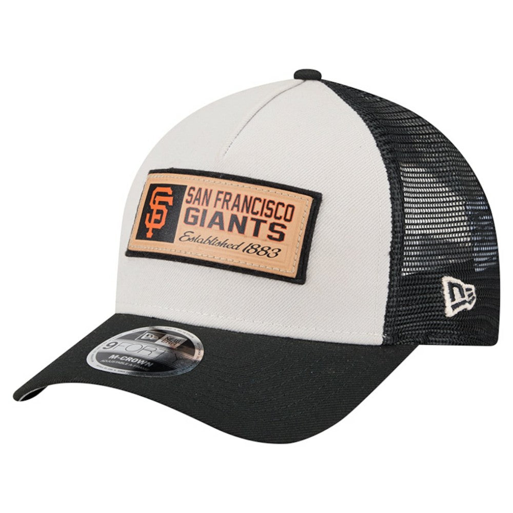 San Francisco Giants New Era Text A-Frame Trucker 9FORTY Hat Near Me