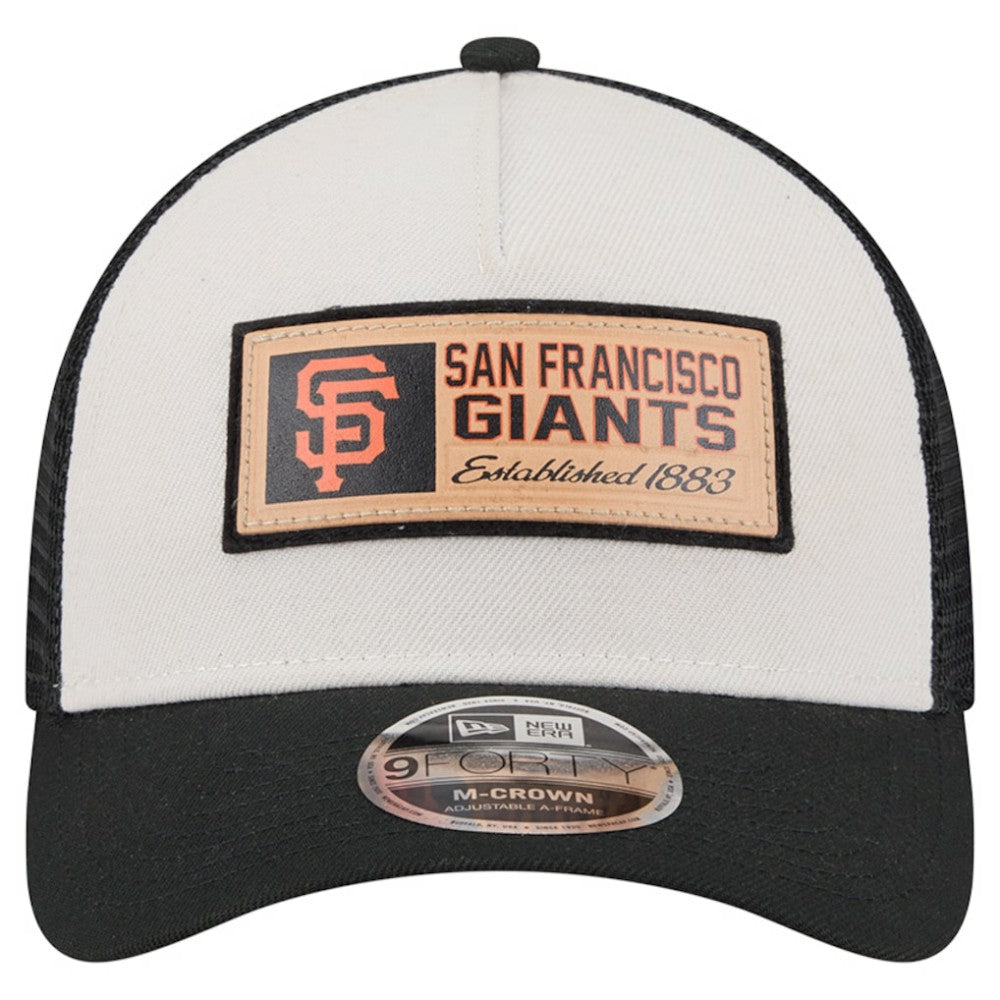 San Francisco Giants New Era Text A-Frame Trucker 9FORTY Hat Near Me