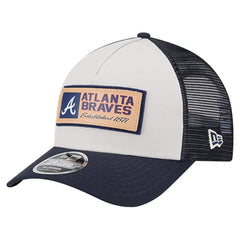 Atlanta Braves New Era Text A-Frame Trucker 9FORTY Hat Near Me