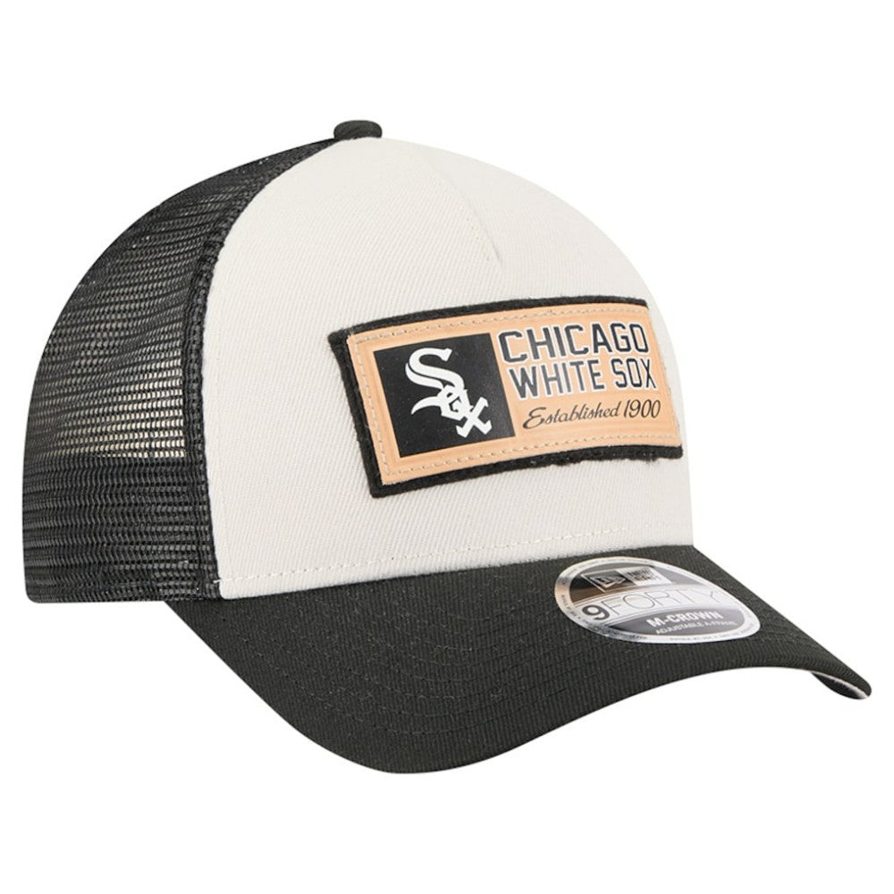 Chicago White Sox New Era Text A-Frame Trucker 9FORTY Hat Online