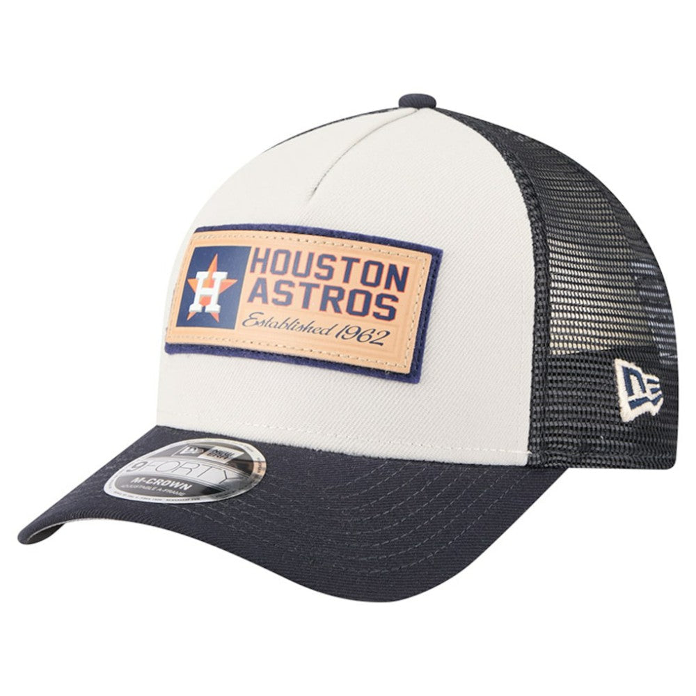 Houston Astros New Era Text A-Frame Trucker 9FORTY Hat Sale