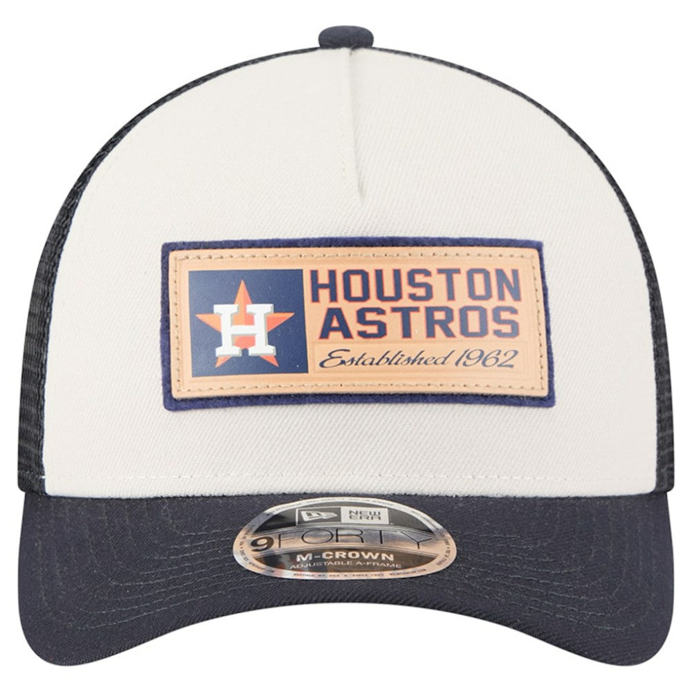 Houston Astros New Era Text A-Frame Trucker 9FORTY Hat Sale