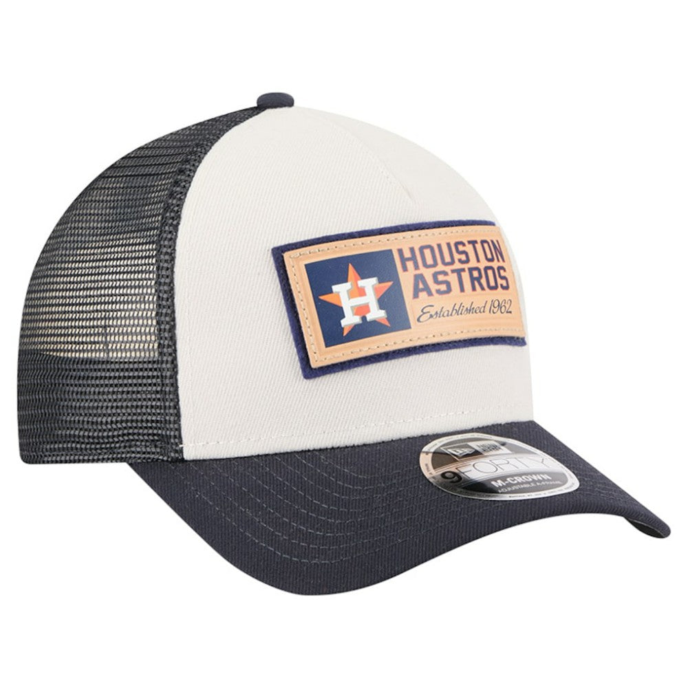 Houston Astros New Era Text A-Frame Trucker 9FORTY Hat Sale