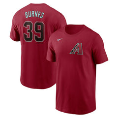 Corbin Burnes Arizona Diamondbacks Nike Fuse Name & Number T-Shirt for sale